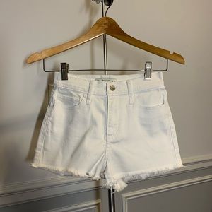ABERCROMBIE white shorts